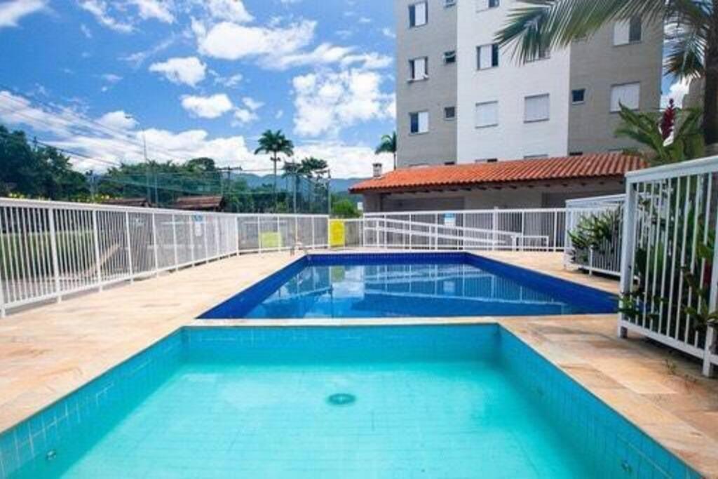 Apartamento Ubatuba - Ar Condicionado, Estacionamento, Elevador, Portaria 24H - Wifi Gratis! - Jardim Das Palmeiras エクステリア 写真